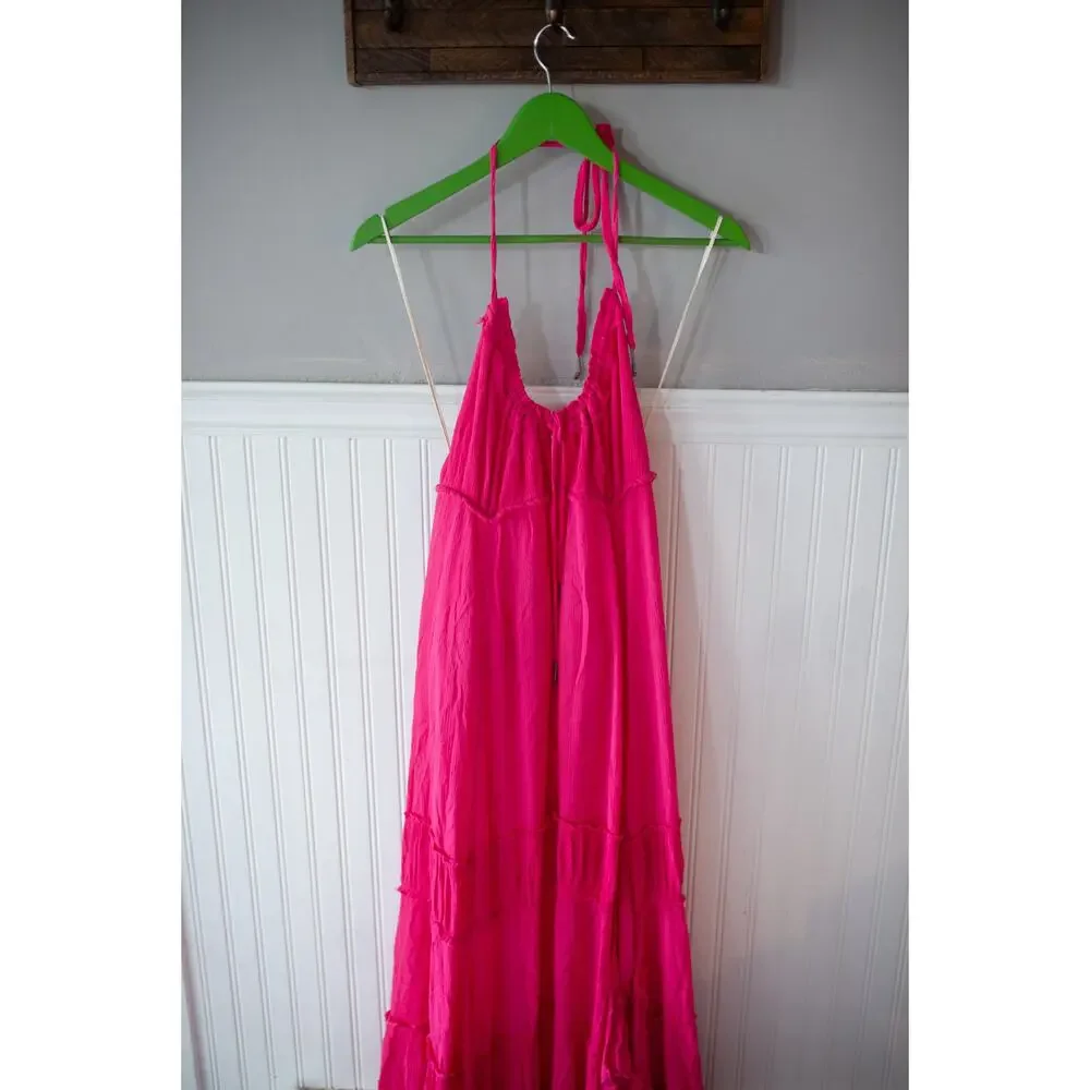 Free People Burst Of Bliss Maxi Dress Medium Free Est NEW